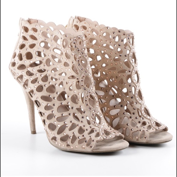Zigi Soho Shoes - Zigi Soho Rhinestone Caged Booties